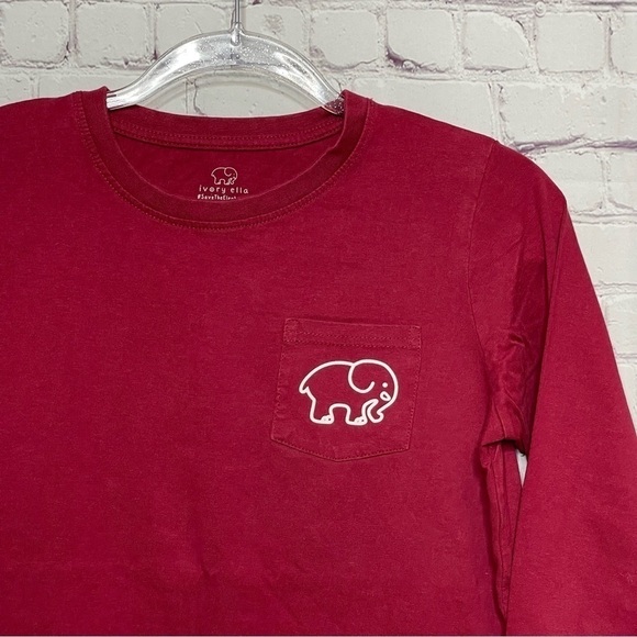 Ivory Ella Long Sleeve Basketball Tee size Small - Picture 5 of 7